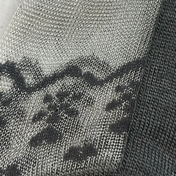 Gray Sheer Socks - Picture 4 of 6